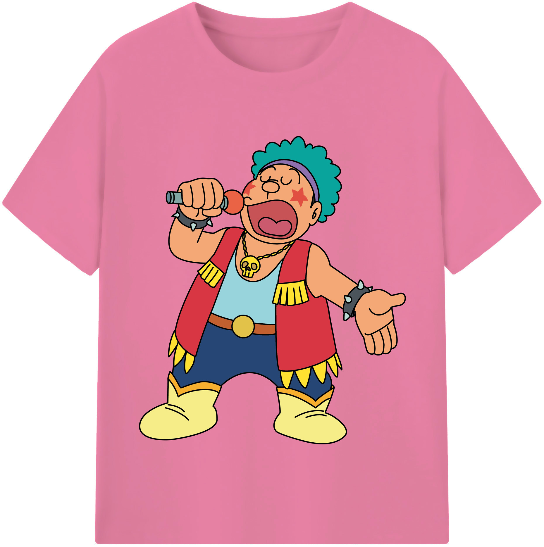 （画像用） ドラえもん 剛田武 Doraemon Gouta Takeshi 綿100％半袖Tシャツ（フロントプリント）